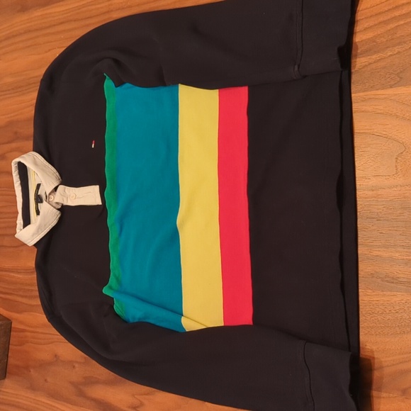 Tommy Hilfiger long sleeve polo size L - Picture 8 of 12
